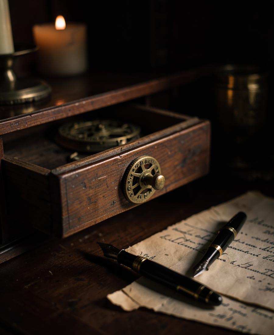 The Study Behind the Bookshelf